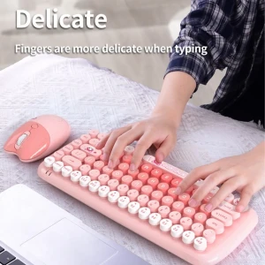 کیبورد و ماوس بی سیم مافی مدل Candy